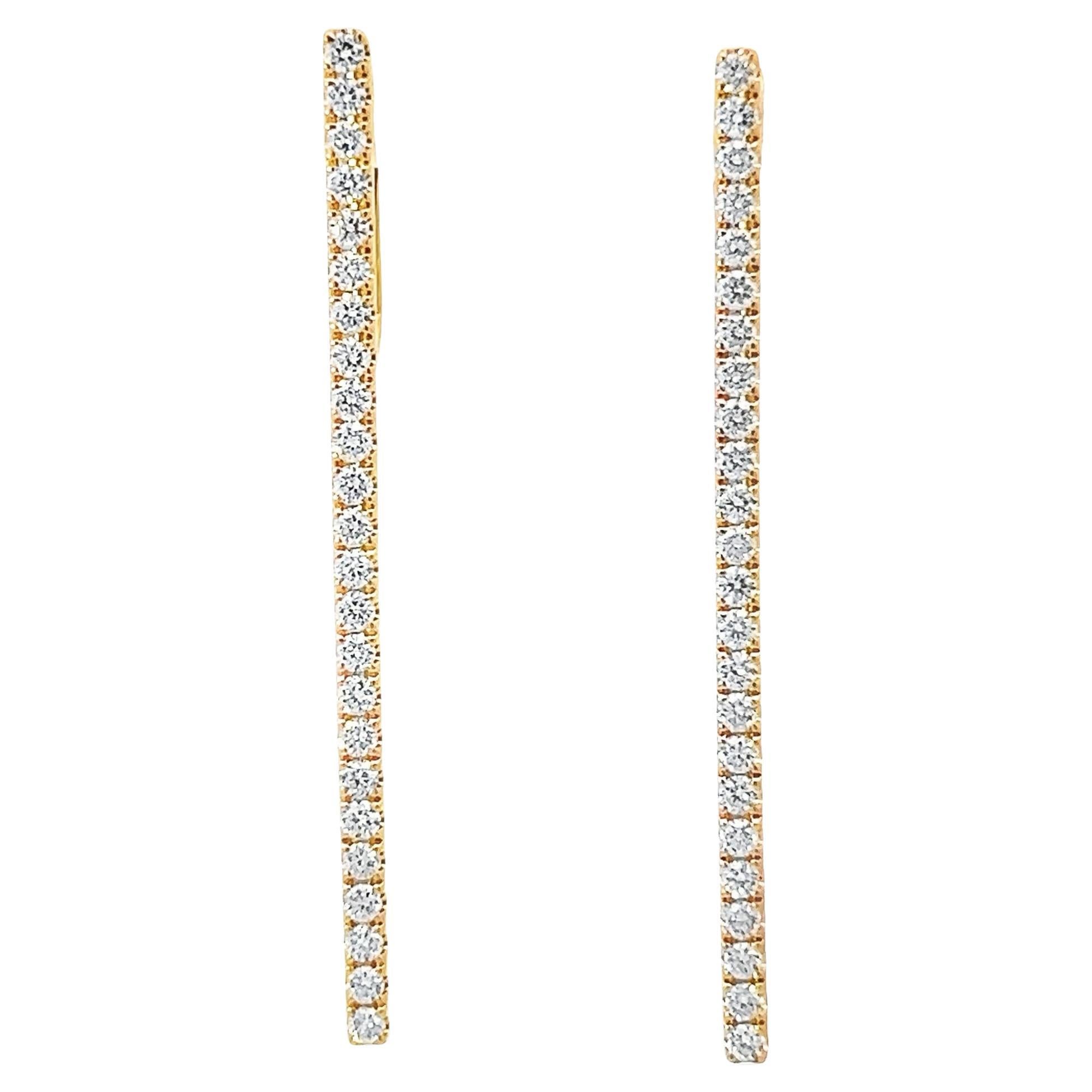 Elegant Sparkling Drop Earrings