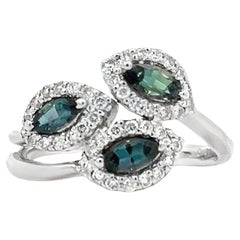 Elegant Sterling Silver Cubic Zirconia Solitaire Engagement Ring