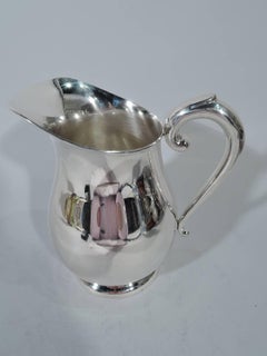 Elegant Sterling Silver Water Pitcher by Cartier