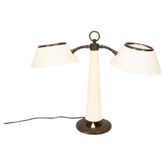 Elegant Stilnovo Table Lamp, Adjustable, Ca. 1950