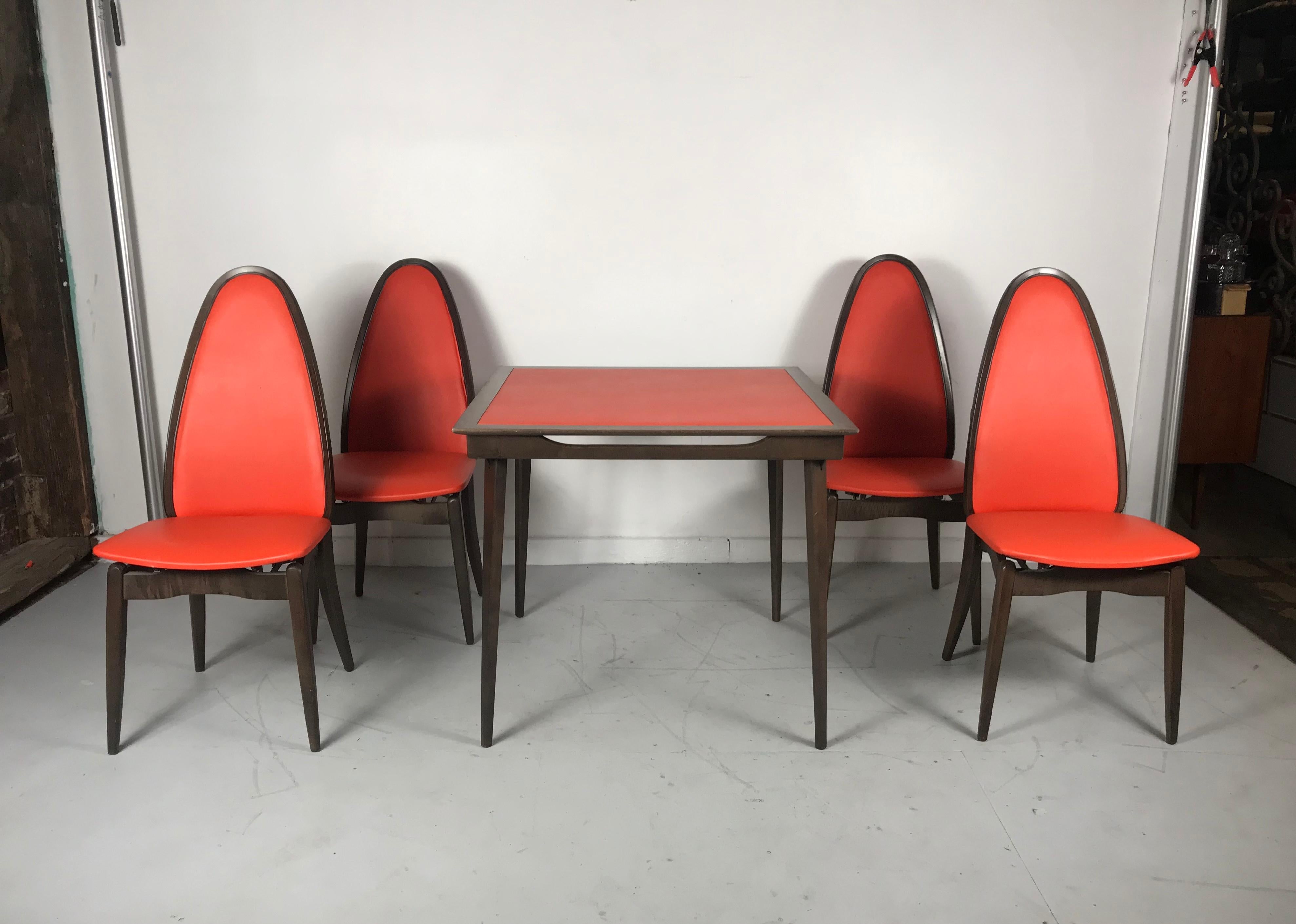 stakmore table and chairs