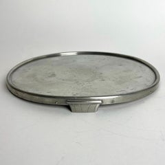 Eleganza del tavolo Grace svedese in peltro del 1932