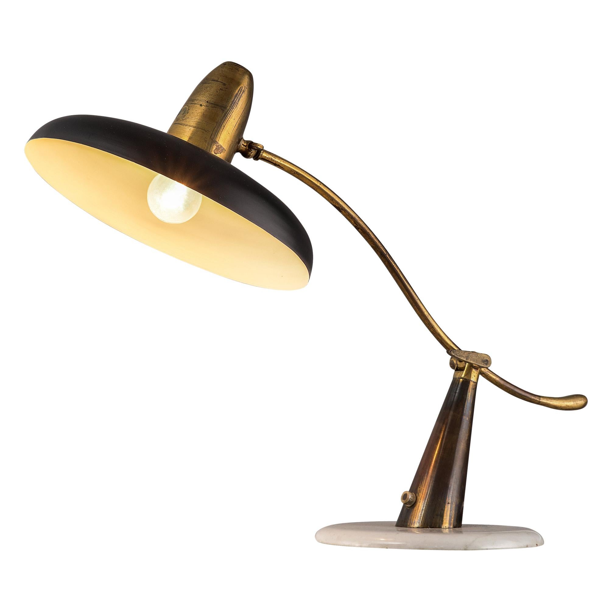 Elegant Table Lamp by Lumen, circa 1950