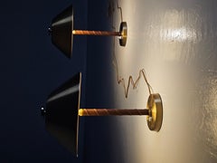 Lampes de table élégantes '5014' par Einar Bäckström, Suède, années 1940