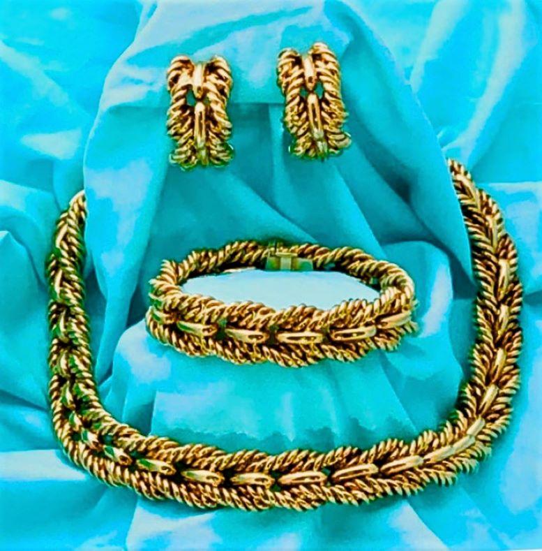 18 Karat Gelbgold Armband von Tiffany & Co 8