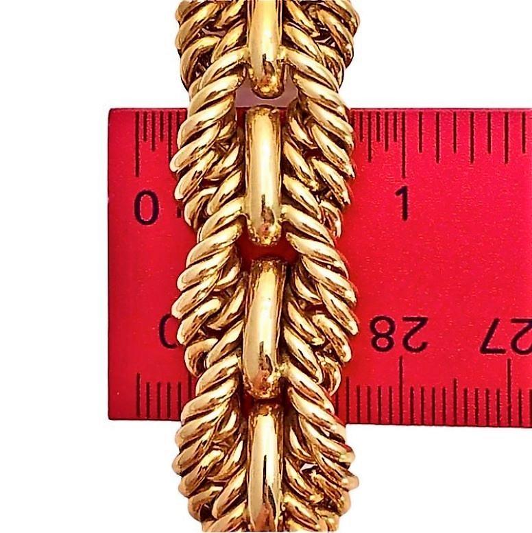 18 Karat Gelbgold Armband von Tiffany & Co (Moderne)