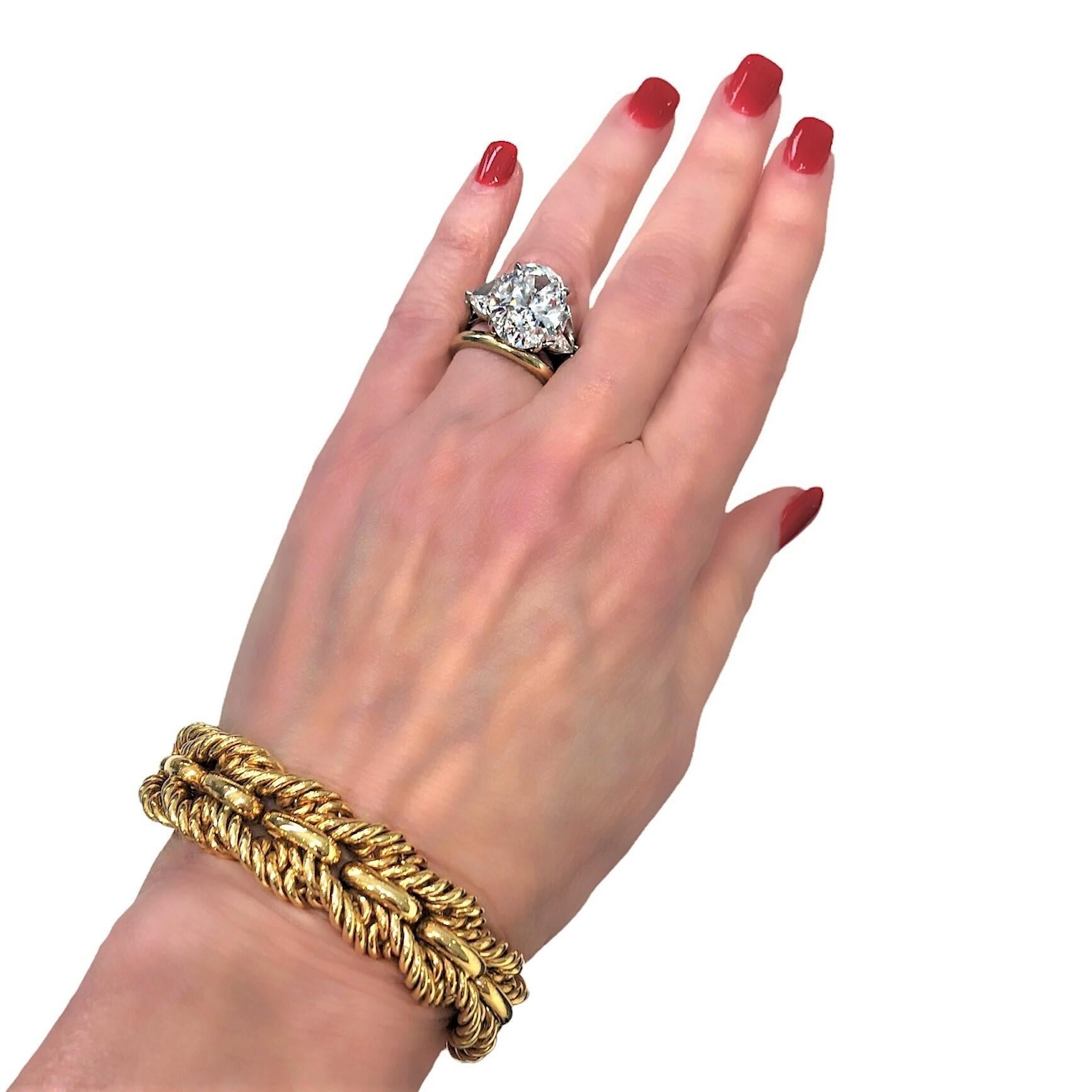 Elegant Tiffany & Co 18k Yellow Gold Bracelet 2