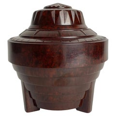 Elegante Tabakdose aus Bakelit. Zeitraum Art Deco, 1920er Jahre