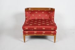 Eleganter Tomlinson Raffinierter Pantoffelstuhl von Erwin Lambeth