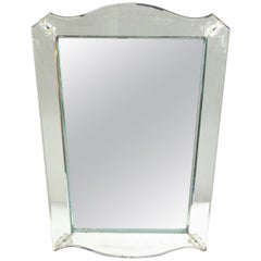 Vintage Elegant Venetian Shadowbox Mirror, circa 1940s