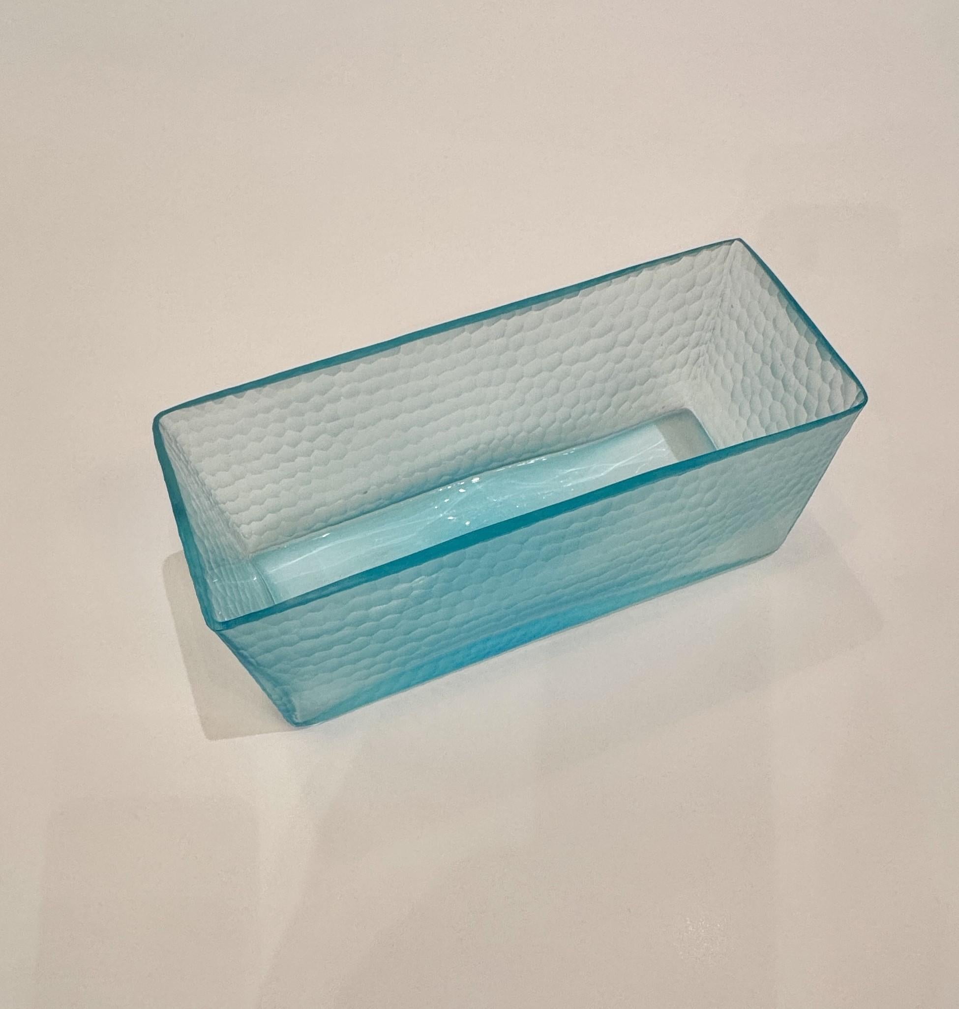Eleganza del vaso in vetro di Murano di Venini (1950, Italia) In condizioni buone in vendita a New York, NY