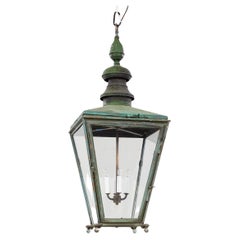 Elegant Verdigris Hall Lantern
