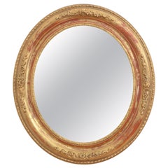 Elegant Victorian Giltwood Wall Mirror