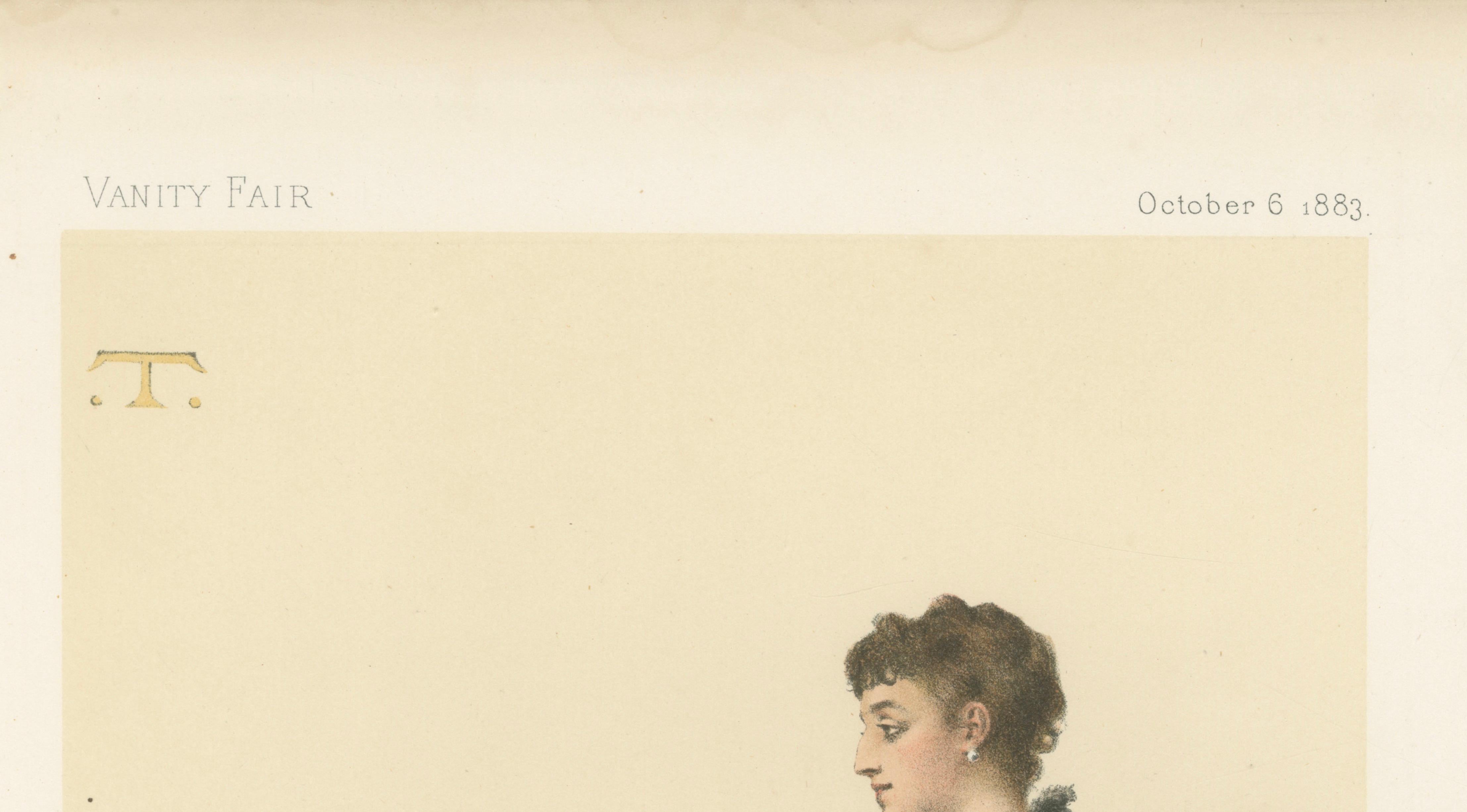 Elegant Victorian Society Portrait – Gladys, Countess of Lonsdale 1883