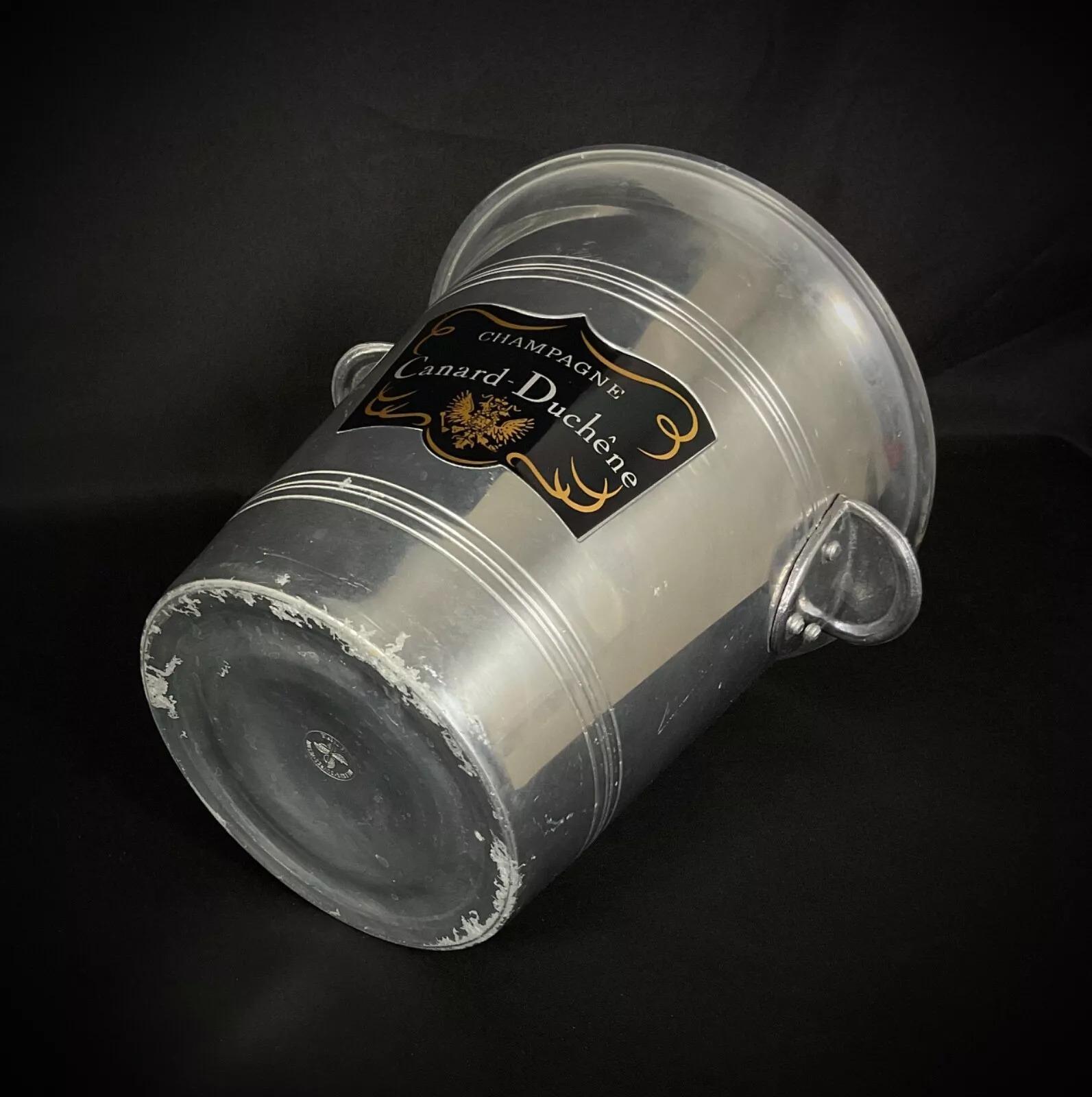 Seau à glace à champagne Elegance Vintage Canard-Duchêne, aluminium - 2Y367 en vente 1