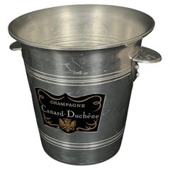 Elegant Vintage Canard-Duchêne Champagne Ice Bucket, Aluminum - 2Y367