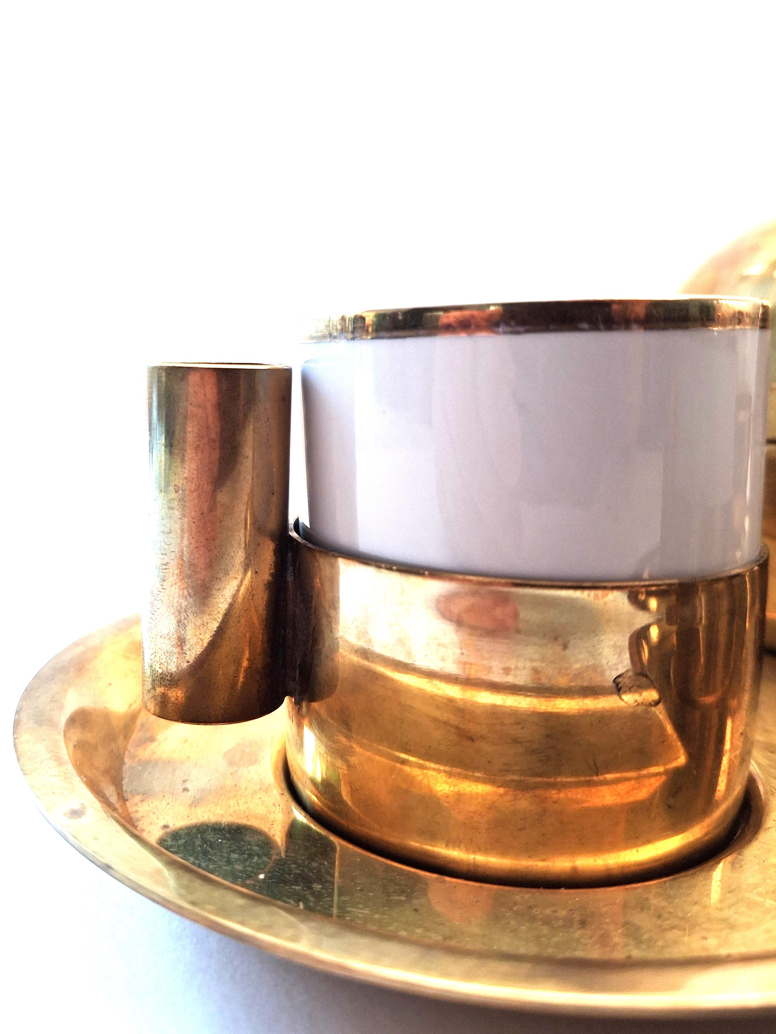Elegant Vintage Coffee Set – Italian Art Deco, 1960s For Sale 1