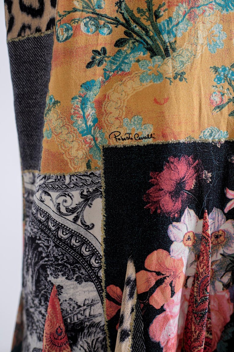 Roberto Cavalli Elegant Vintage Distinctive Dress For Sale at 1stDibs ...