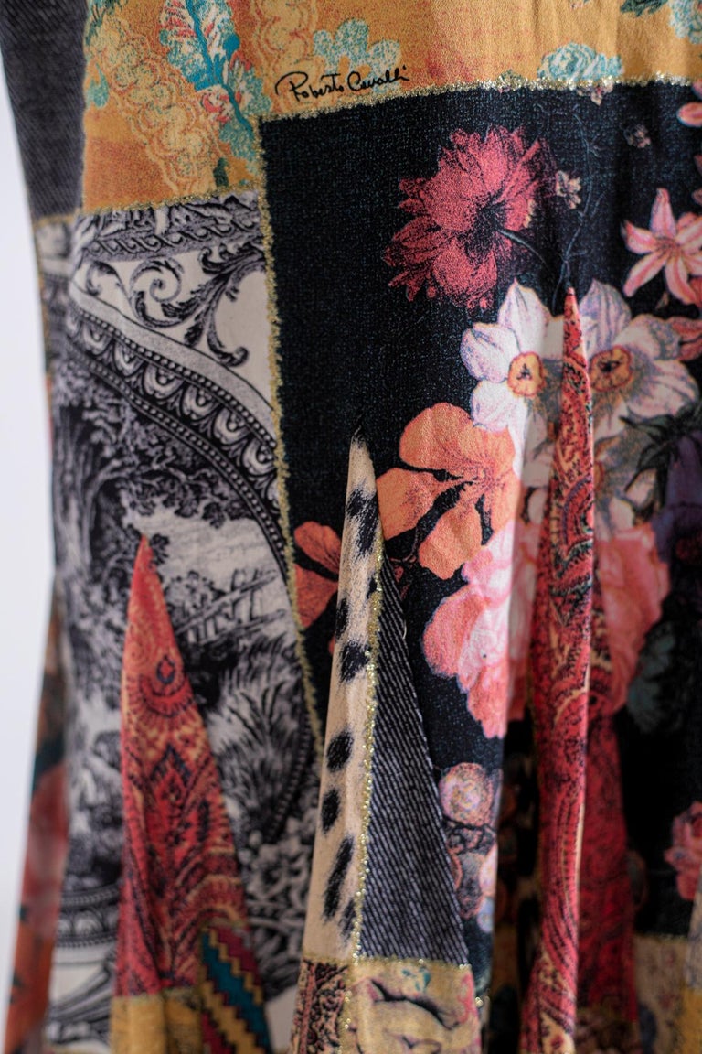 Roberto Cavalli Elegant Vintage Distinctive Dress For Sale at 1stDibs ...