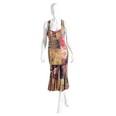 Roberto Cavalli Elegant Vintage Distinctive Dress