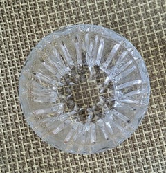 Elegant Vintage Glass Candle Vase: a Timeless Treasure from the Ussr 1960s 1J36