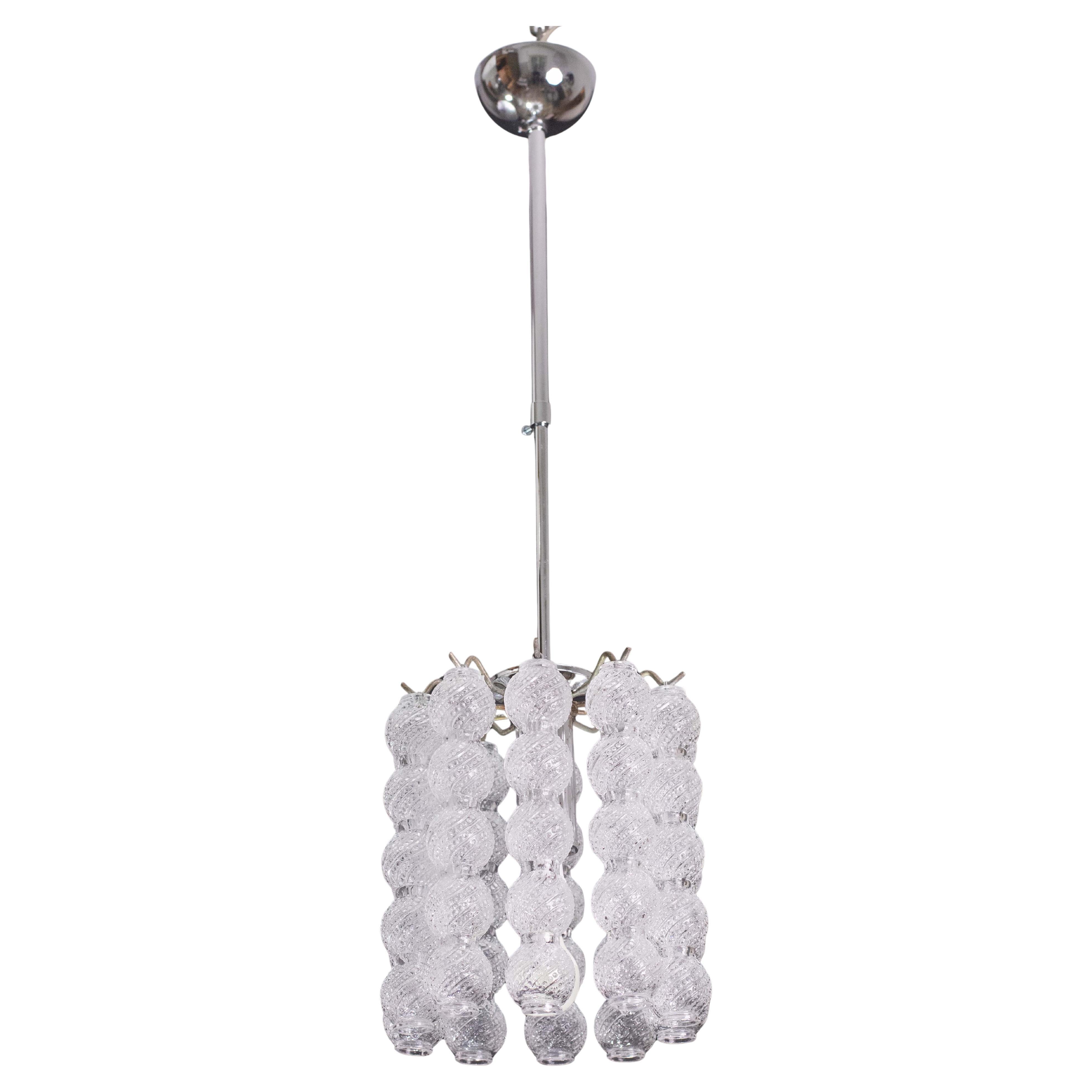 Eleganza del lampadario di Murano, 1970