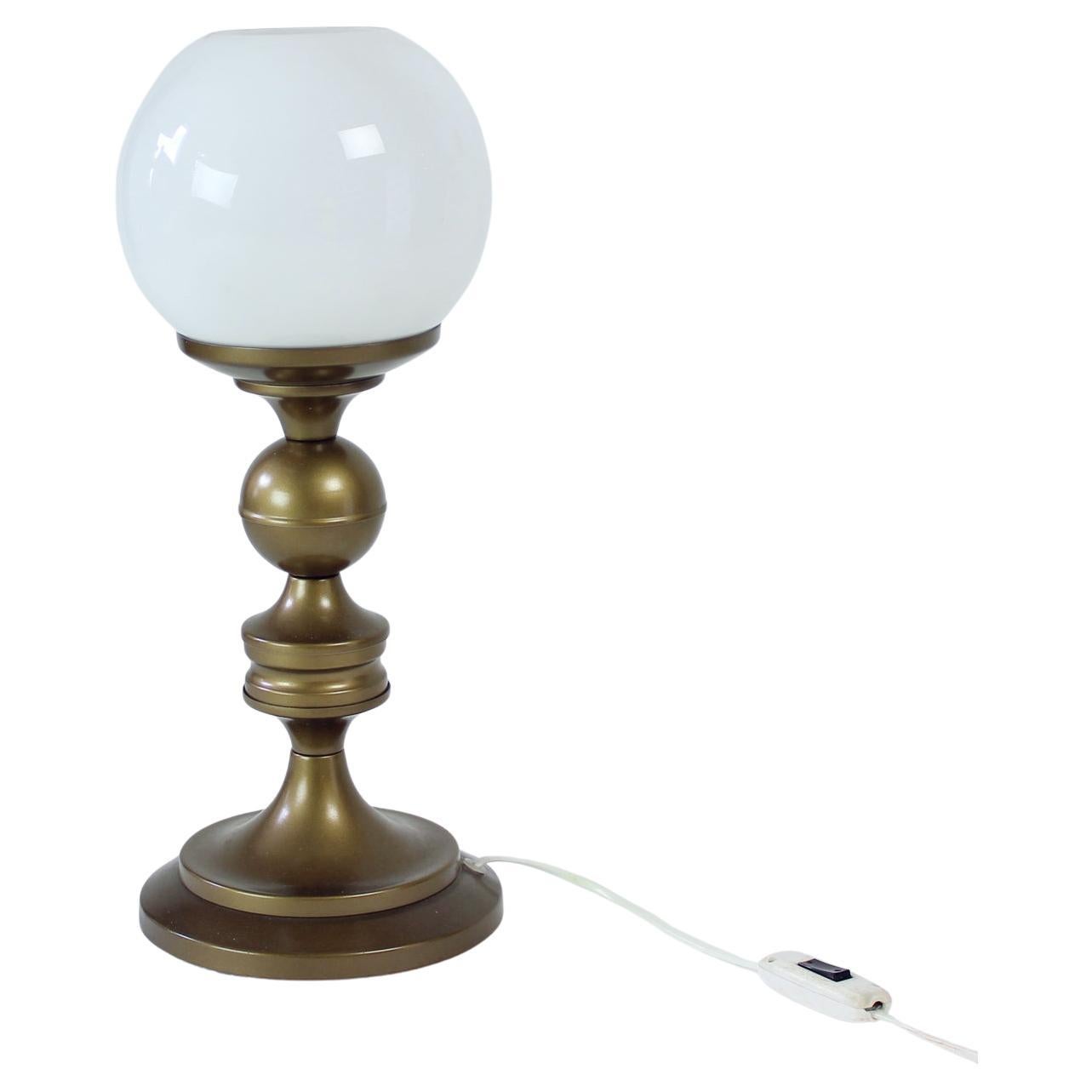 Elegant Vintage Table Lamp By Drukov, 1950s For Sale
