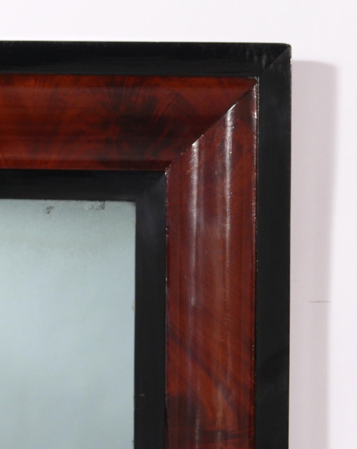 American Elegant Walnut Mirror 45.5