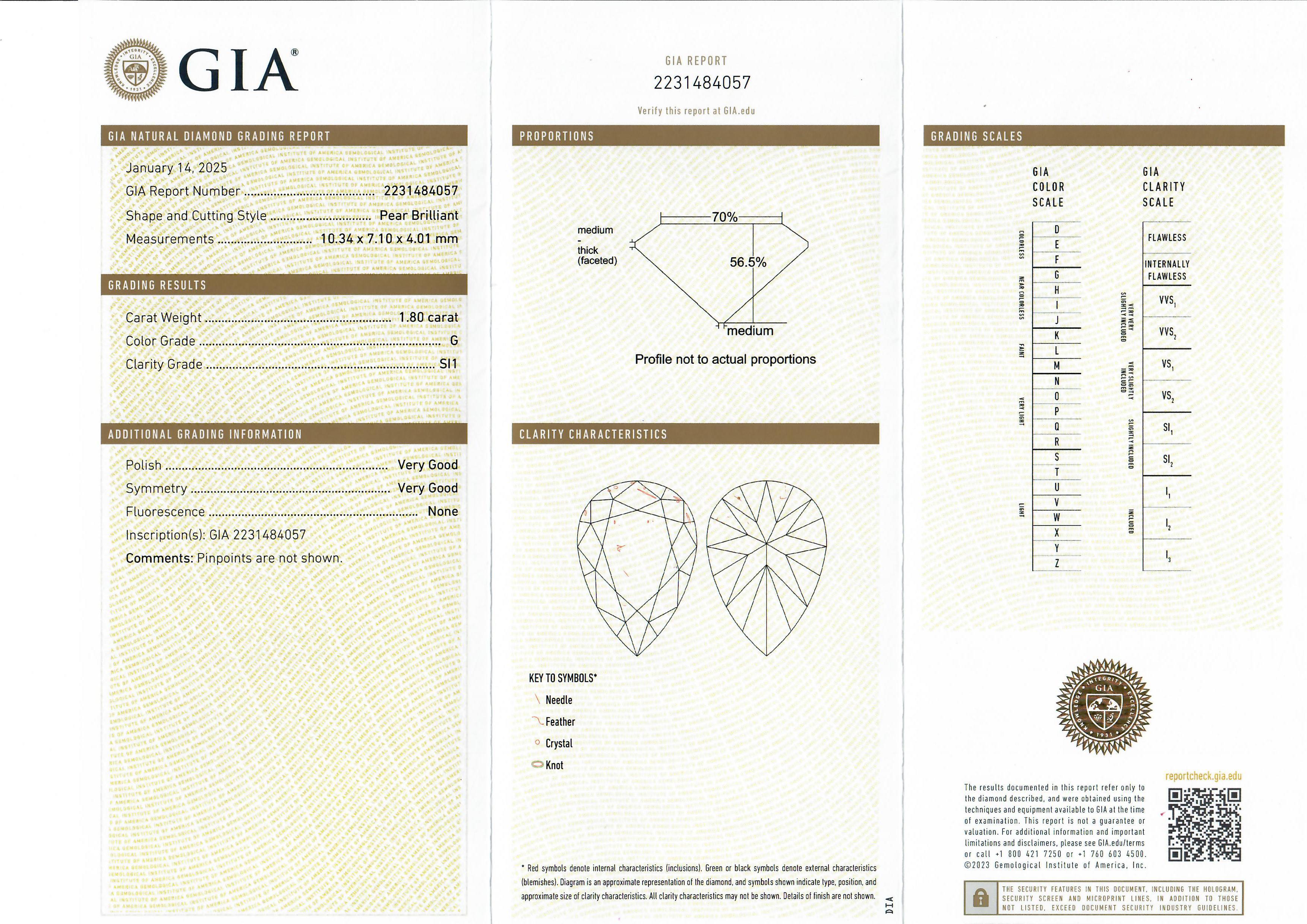 Eleganti orecchini a goccia in oro bianco GIA con pera e diamante rotondo da 4,87 ct. In condizioni buone in vendita a Montclair, NJ