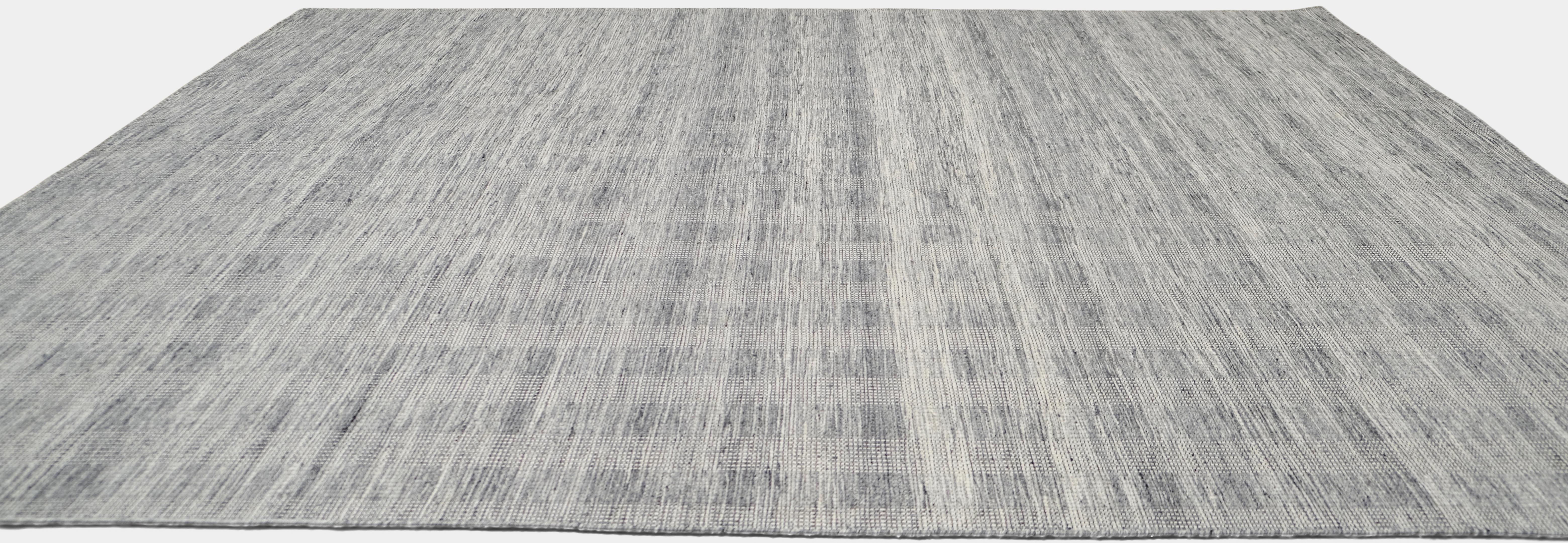 Eleganter gewebter gemusterter Teppich 8'x10' (Minimalistisch) im Angebot
