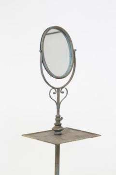 Elegant Wrought Iron Vanity Mirror
