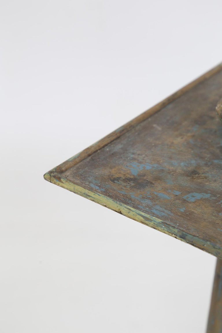 Elegant Wrought Iron Vanity Mirror For Sale at 1stDibs