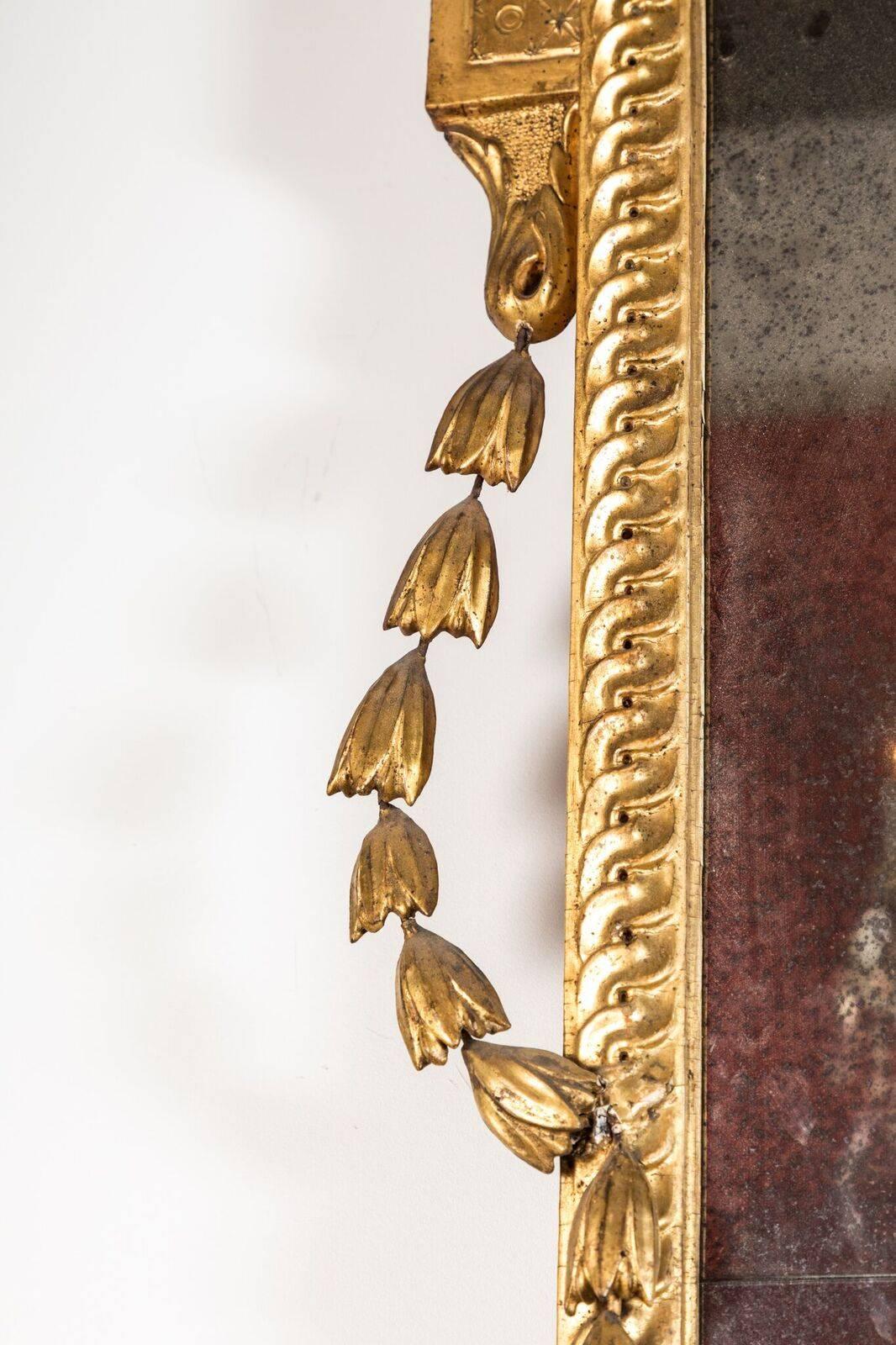 Elegant, Early 19th Century, Italian, Giltwood Mirror 2