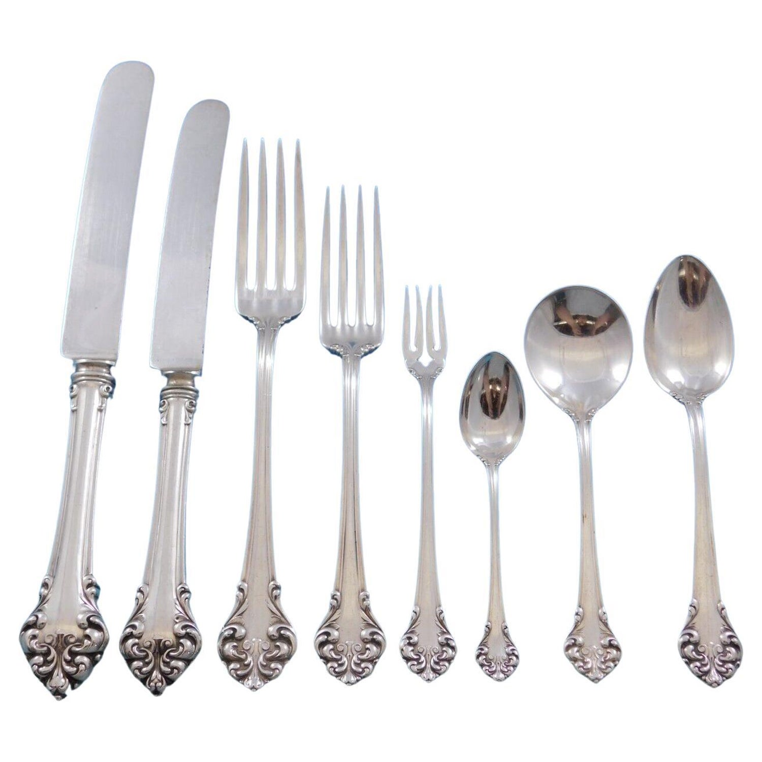 Sterling Silver Flatware For Sale
