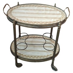 Elegant Vintage 50s Bar Trolley