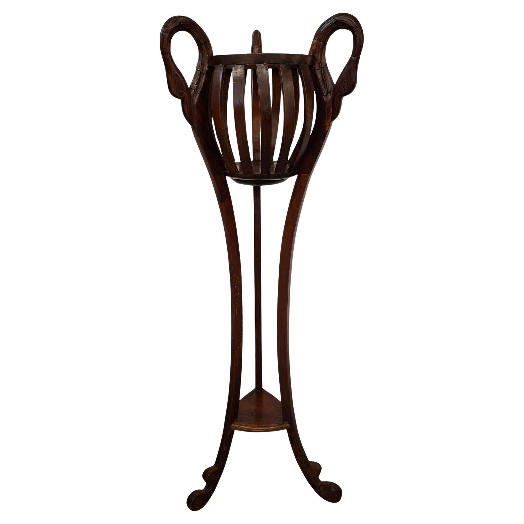 Elegant Vintage Cherry Vase Holder