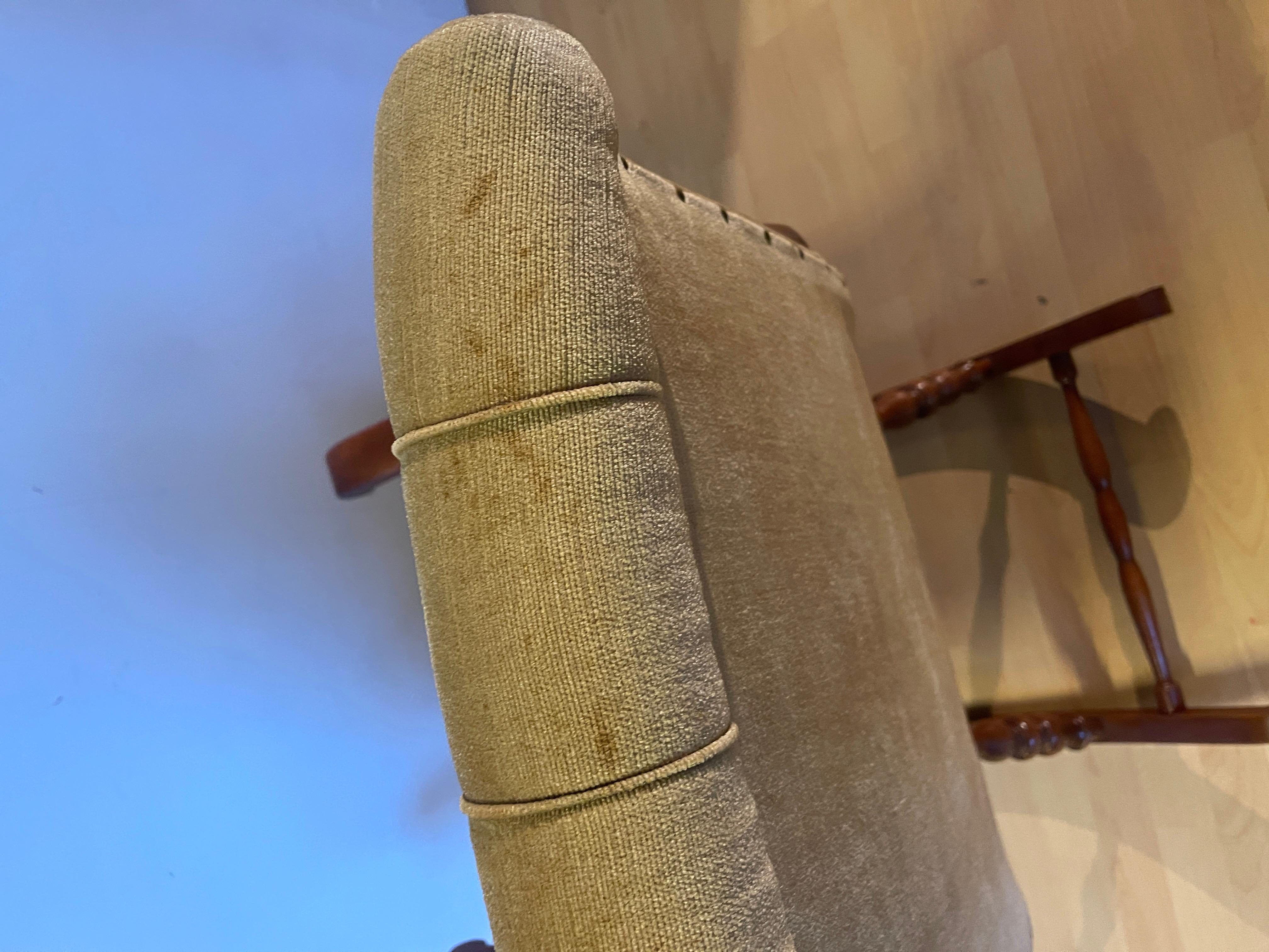 20th Century Élégant fauteuil à bascule classique de style italien des années 1990 en vente