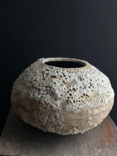 Elegantly Sculpted Ceramic Vase for Wabi-Sabi and Modern Interiors