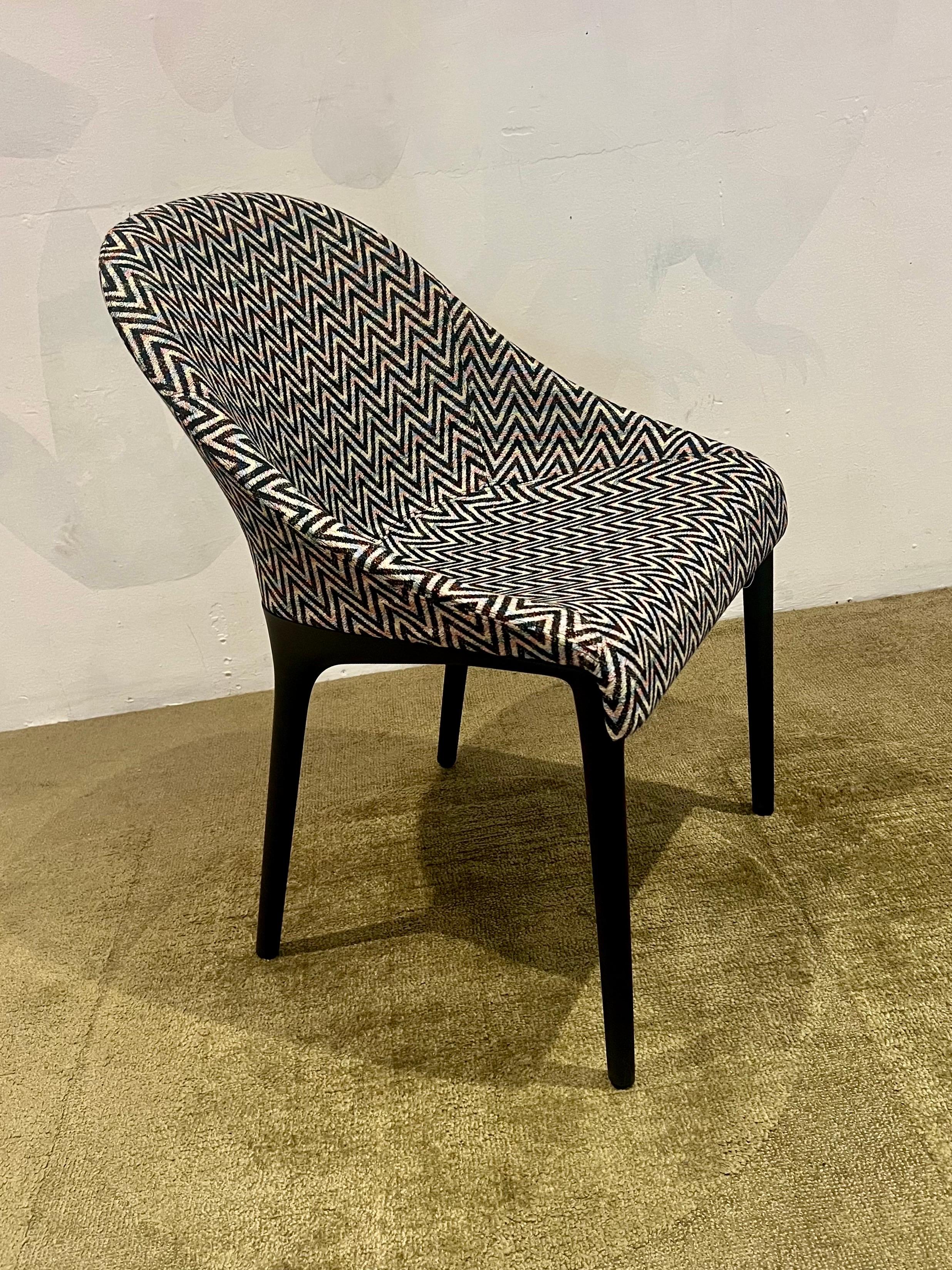 Chaise Eleganza Ela Missoni par Philippe Starck pour Kartell Excellent état - En vente à San Diego, CA