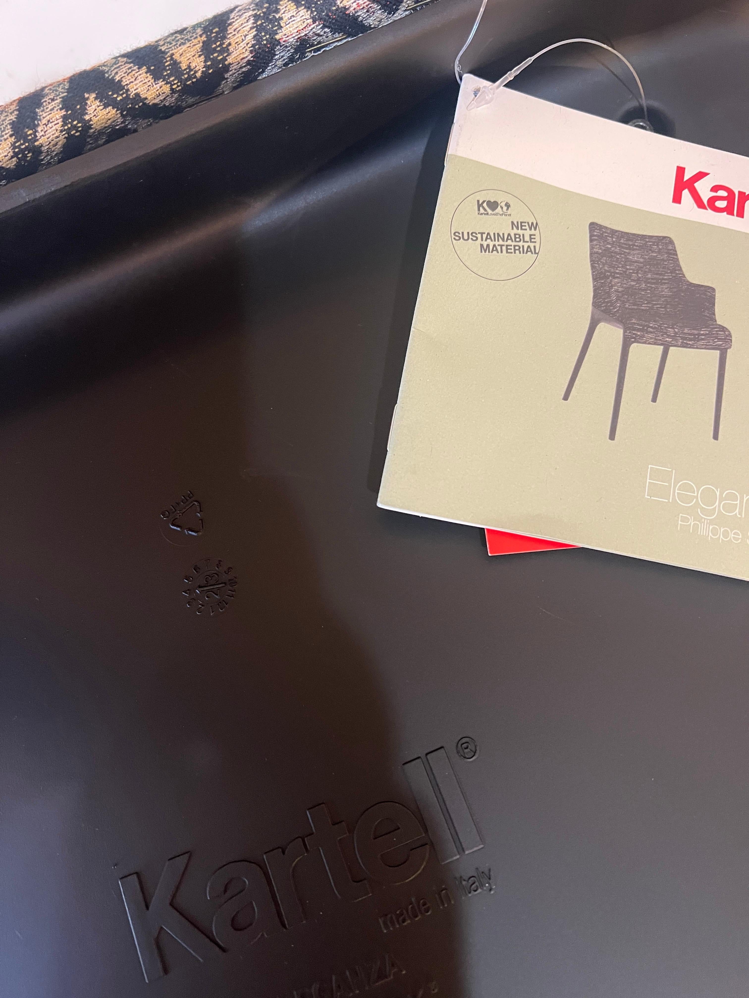 Chaise Eleganza Ela Missoni par Philippe Starck pour Kartell en vente 2