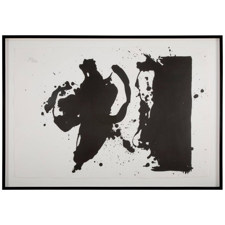 "Elegy (Study)" by Robert Motherwell For Sale