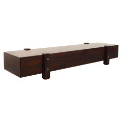 Retro Eleh Bench made by Brazilian Hardwood, by Sergio Rodrigues, Mid-Century Modern