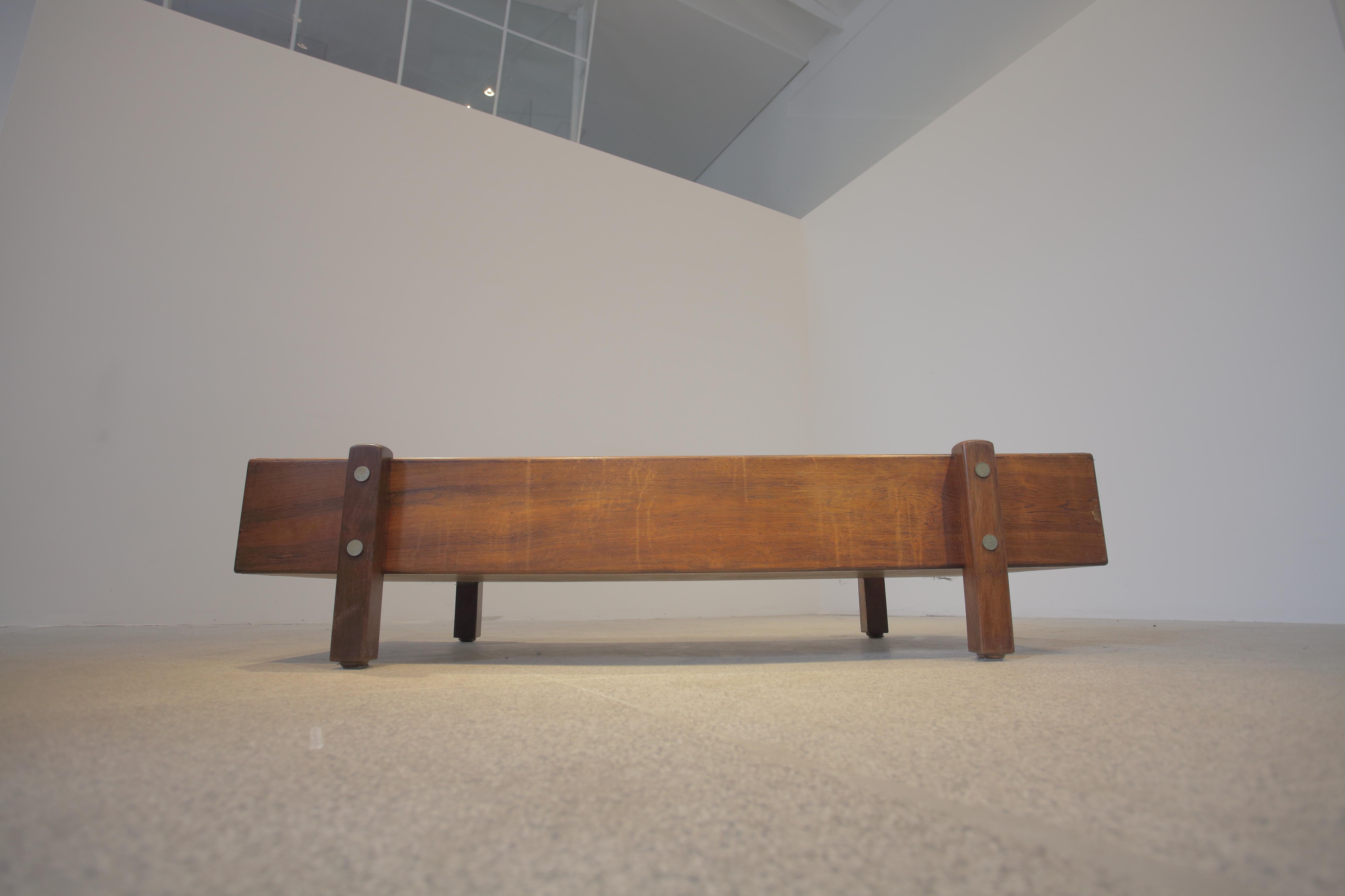 Brazilian Eleh Side Table / Bench by Sérgio Rodrigues, Circa 1965 For Sale