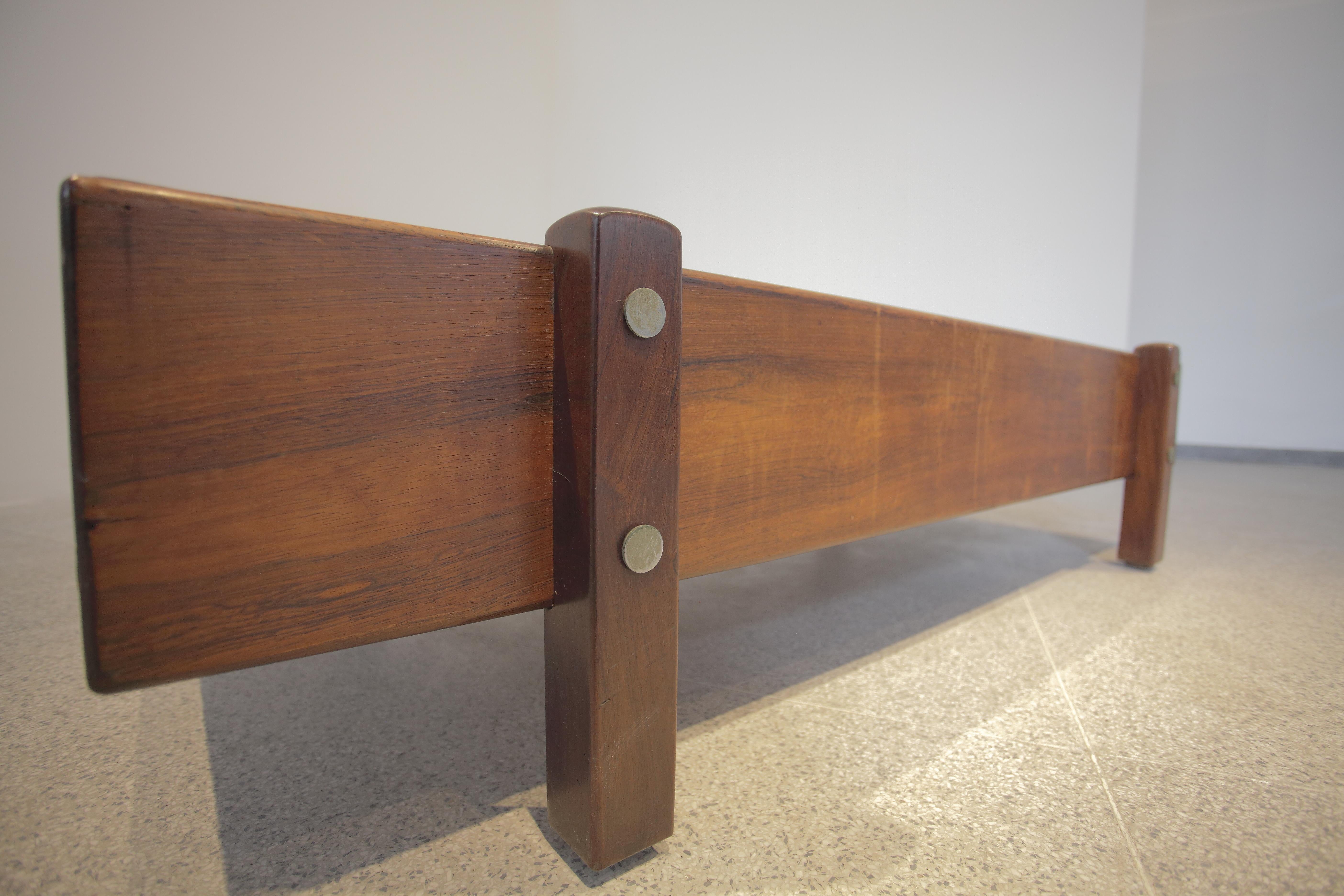 Metal Eleh Side Table / Bench by Sérgio Rodrigues, Circa 1965 For Sale
