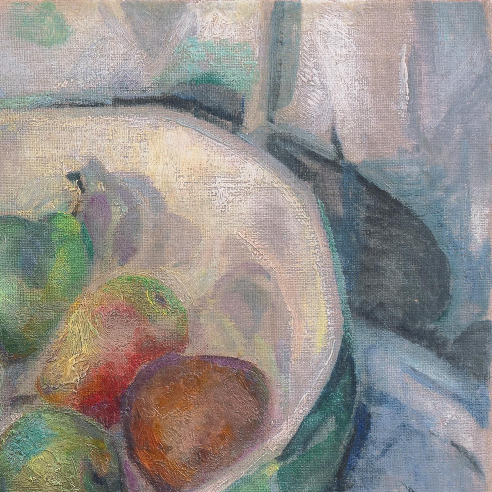 Nature morte aux poires, Carlisle, Philadelphie, femme artiste post-impressionniste en vente 3
