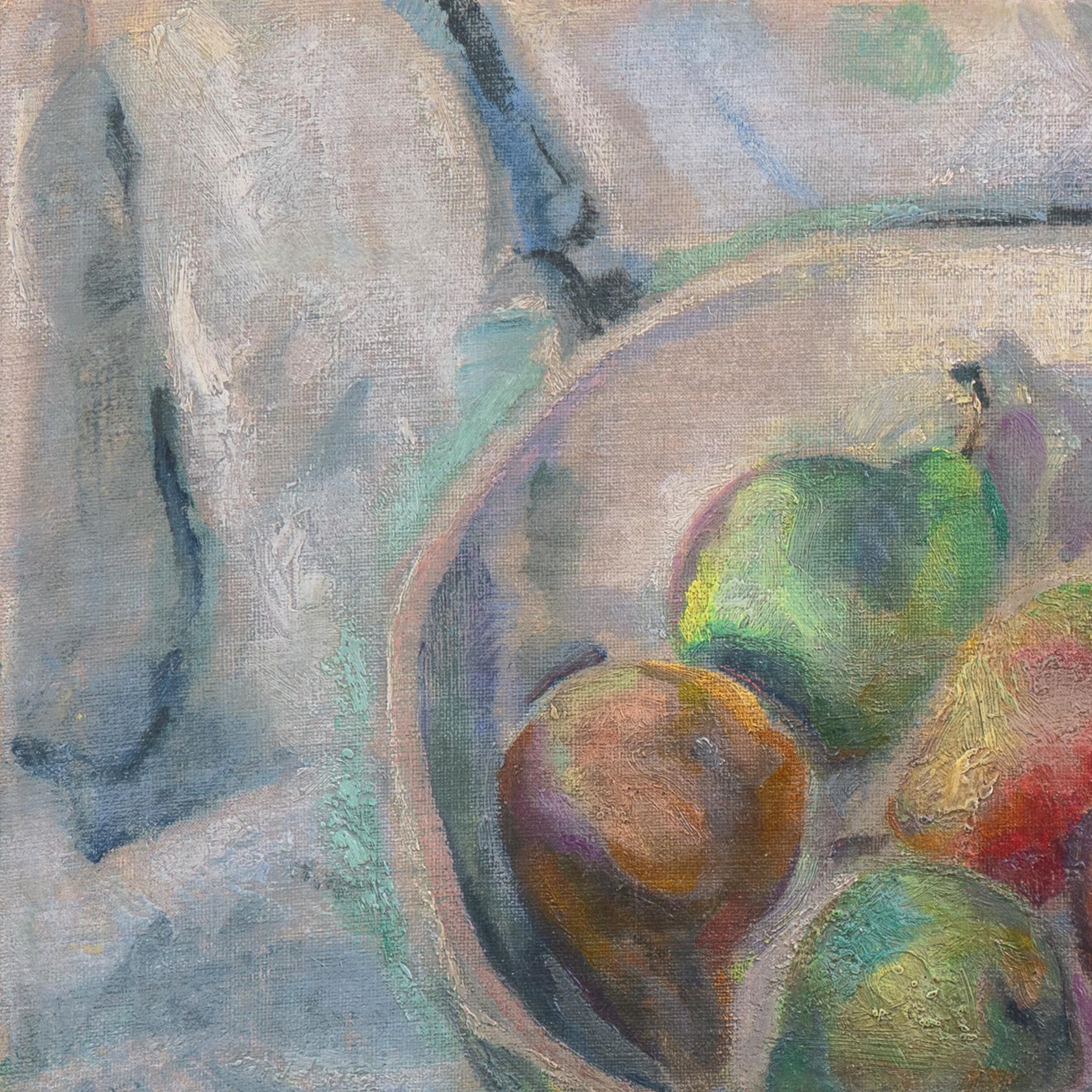 Nature morte aux poires, Carlisle, Philadelphie, femme artiste post-impressionniste en vente 4
