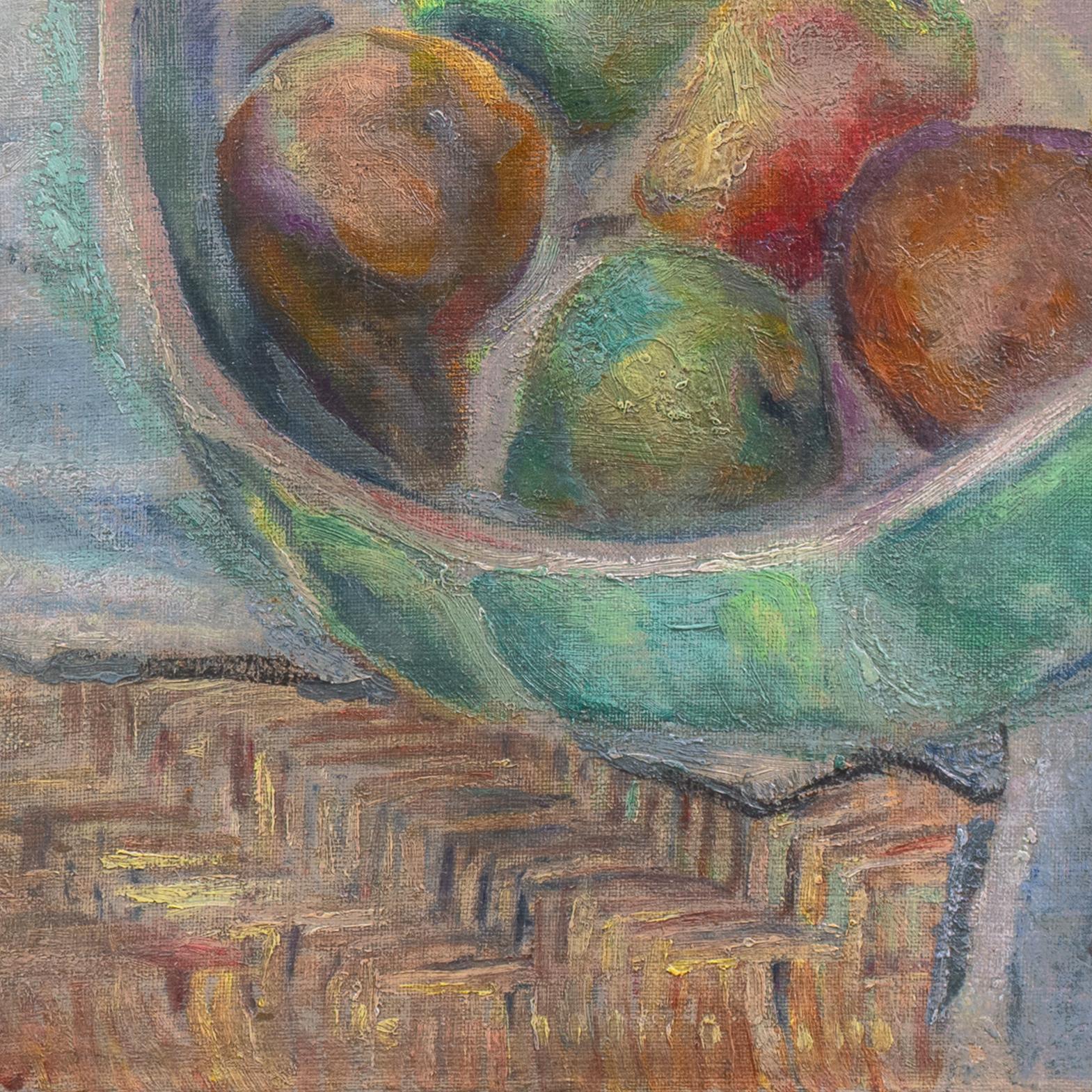 Nature morte aux poires, Carlisle, Philadelphie, femme artiste post-impressionniste en vente 6