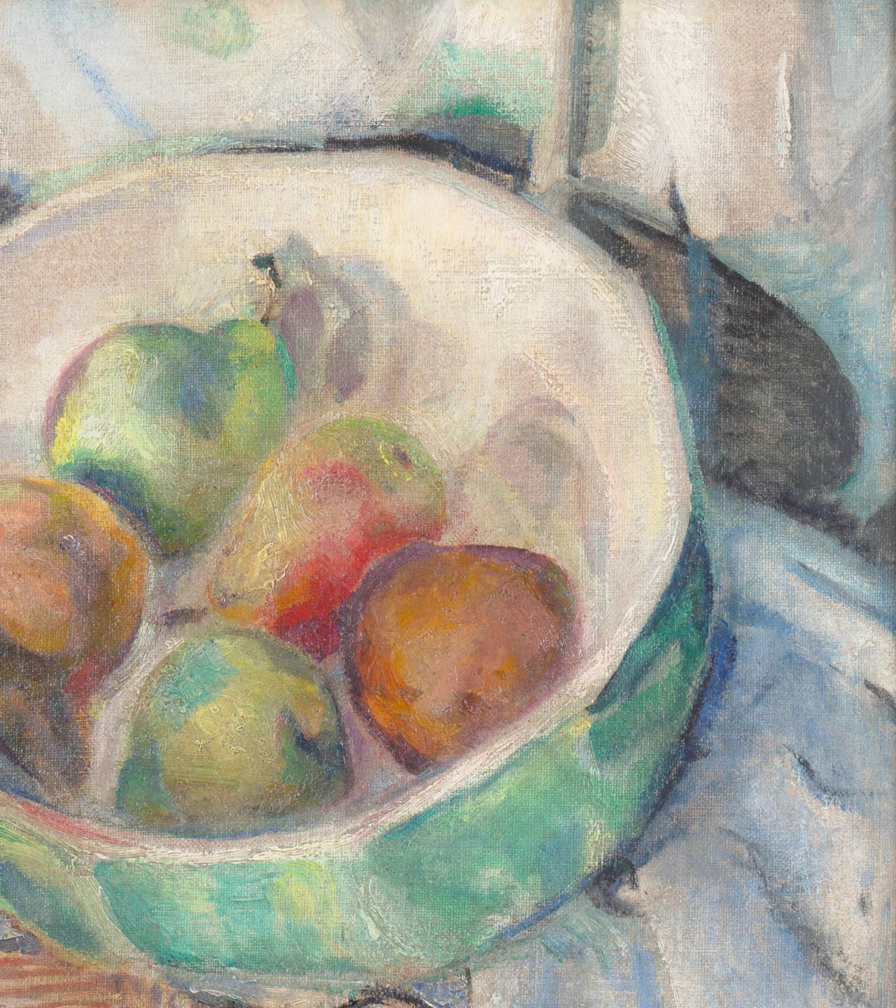 „Stillleben der Birnen“, Philadelphia Postimpressionist, Richard Tobey Frame im Angebot 1