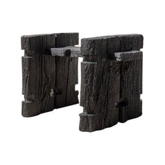 Taburete Element Negro a Granel de Idaaf Arquitectos