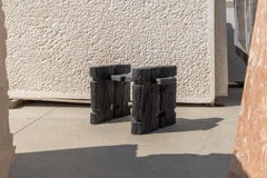 Taburete Element Negro a Granel de Idaaf Arquitectos